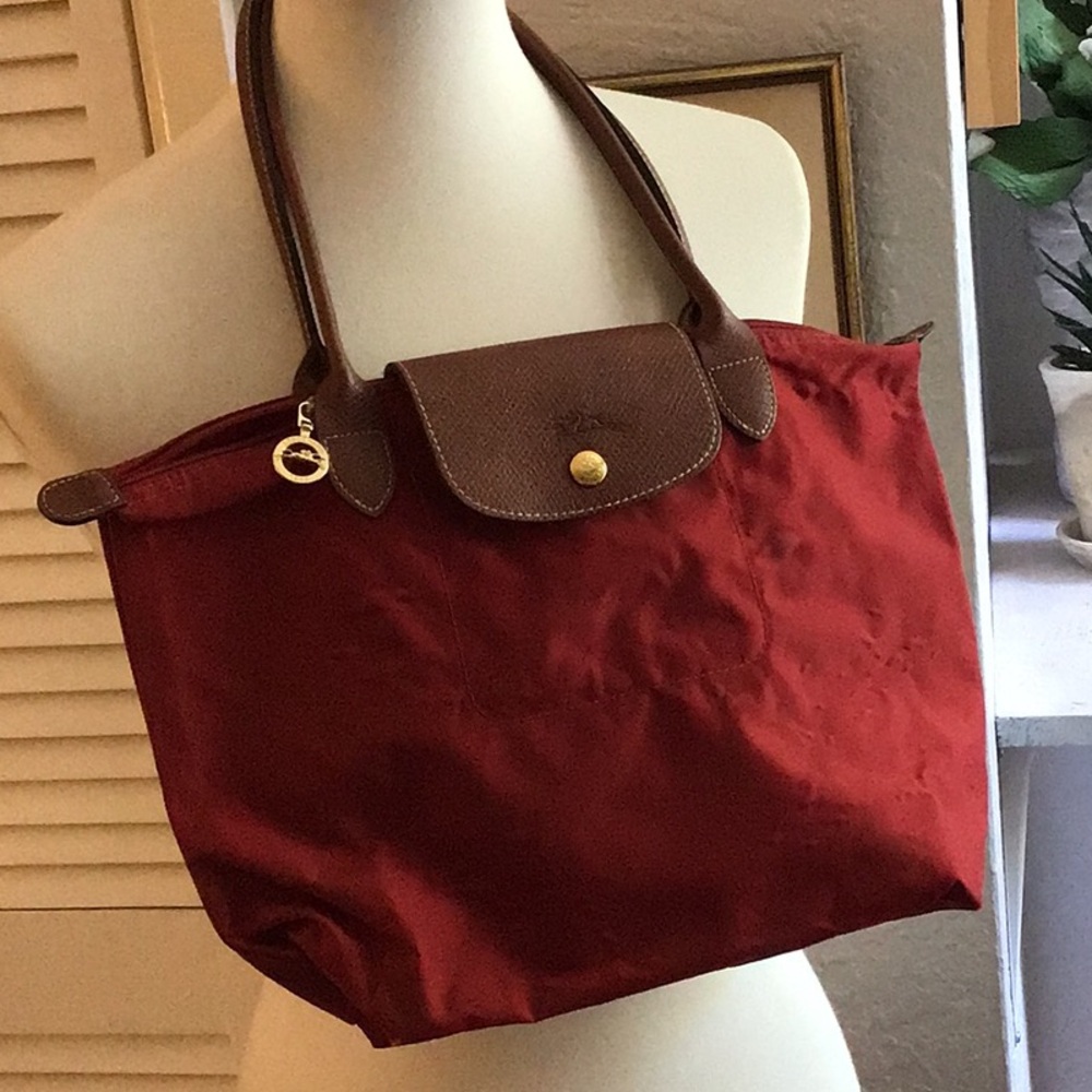 Red Longchamp Le Pliage